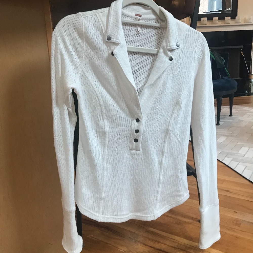 Free People Thermal Henley